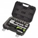 Draper HI-TORQ Metric Socket Set, 1/2\" Sq. Dr. (27 Piece)