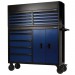 BUNKER 13 Drawer Combined Roller Cabinet and Tool Chest, 52\", Blue
