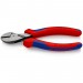 KNIPEX 73 02 160 X-Cut Compact Diagonal Cutter high lever transmission with multi-component grips black atramentized, 16