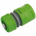 Garden Hose Connector with Water Stop Feature, 1/2\"