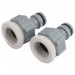 Tap Connectors, 1/2\" and 3/4\" (Pack of 2)
