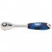 Draper Expert Soft Grip Reversible Ratchet, 1/4\" Sq. Dr., 72 Tooth
