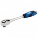 Draper Expert Soft Grip Reversible Ratchet, 1/2\" Sq. Dr., 72 Tooth