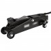 Long Chassis Trolley Jack, 3 Tonne, Black