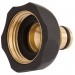 Brass and Rubber Tap Connector, 1\"