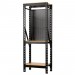 BUNKER 17 Piece Modular 3 Tier Racking with Hardwood Shelving and Pegboards, 750mm