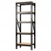 BUNKER 22 Piece Modular 5 Tier Racking with Hardwood Shelving, 750mm