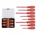VDE Approved Fully Insulated Screwdriver and Precision Screwdriver Set (14 Piece)