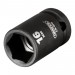 Draper Expert HI-TORQ Impact Socket, 1/2\" Sq. Dr., 16mm