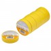 Yellow PVC Electrical Insulation Tape, 19mm x 33m (Pack of 10)