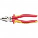 KNIPEX 02 08 200UKSBE VDE Fully Insulated High Leverage Combination Pliers, 200mm