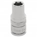 Draper HI-TORQ 6 Point Socket, 1/4\" Sq. Dr., 6.0mm