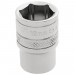 Draper HI-TORQ 6 Point Socket, 1/4\" Sq. Dr., 12mm