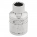 Draper HI-TORQ 12 Point Socket, 3/8\" Sq. Dr., 7mm