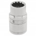 Draper HI-TORQ 12 Point Socket, 3/8\" Sq. Dr., 10mm