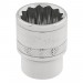 Draper HI-TORQ 12 Point Socket, 3/8\" Sq. Dr., 17mm