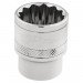 Draper HI-TORQ 12 Point Socket, 3/8\" Sq. Dr., 18mm