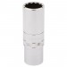 Draper HI-TORQ 12 Point Deep Socket, 3/8\" Sq. Dr., 16mm