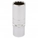Draper HI-TORQ 12 Point Deep Socket, 3/8\" Sq. Dr., 17mm