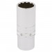Draper HI-TORQ 12 Point Deep Socket, 3/8\" Sq. Dr., 19mm