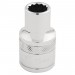 Draper HI-TORQ 12 Point Socket, 1/2\" Sq. Dr., 10mm