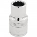 Draper HI-TORQ 12 Point Socket, 1/2\" Sq. Dr., 12mm