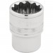 Draper HI-TORQ 12 Point Socket, 1/2\" Sq. Dr., 22mm