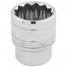 Draper HI-TORQ 12 Point Socket, 1/2\" Sq. Dr., 26mm