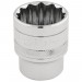 Draper HI-TORQ 12 Point Socket, 1/2\" Sq. Dr., 27mm