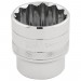 Draper HI-TORQ 12 Point Socket, 1/2\" Sq. Dr., 32mm