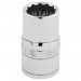 Draper HI-TORQ 12 Point Socket, 1/2\" Sq. Dr., 9/16\"