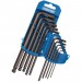 Metric Hexagon and Ball End Hexagon Key Set (10 Piece)