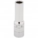 Draper HI-TORQ 12 Point Deep Socket, 1/2\" Sq. Dr., 12mm
