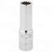 Draper HI-TORQ 12 Point Deep Socket, 1/2\" Sq. Dr., 13mm