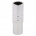 Draper HI-TORQ 12 Point Deep Socket, 1/2\" Sq. Dr., 18mm