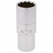 Draper HI-TORQ 12 Point Deep Socket, 1/2\" Sq. Dr., 24mm