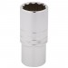 Draper HI-TORQ 12 Point Deep Socket, 1/2\" Sq. Dr., 26mm