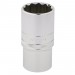 Draper HI-TORQ 12 Point Deep Socket, 1/2\" Sq. Dr., 30mm