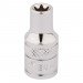 Draper TX-STAR Socket, 1/4\" Sq. Dr., E6