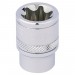 Draper TX-STAR Socket, 3/8\" Sq. Dr., E16