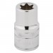 Draper TX-STAR Socket, 1/2\" Sq. Dr., E14