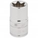 Draper TX-STAR Socket, 1/2\" Sq. Dr., E18