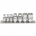Draper Expert TX-STAR Socket Set, 1/4\" and 3/8\" Sq. Dr. (7 Piece)