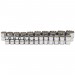 Loose Metric Socket Set, 1/2\" Sq. Dr., Polished Chrome (23 Piece)