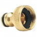Brass Garden Hose Tap Connector, 3/4\"