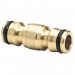 Brass Two Way Coupling, 1/2\"