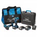 Draper Storm Force 20V Cordless Impact Kit (7 Piece)