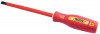 Fully Insulated Plain Slot Screwdriver, 8 x 150mm