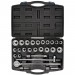 Draper HI-TORQ Combined MM/AF Socket Set, 3/4\" Sq. Dr., Black (26 Piece)