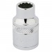 Draper HI-TORQ 12 Point Socket, 3/8\" Sq. Dr., 5/16\"